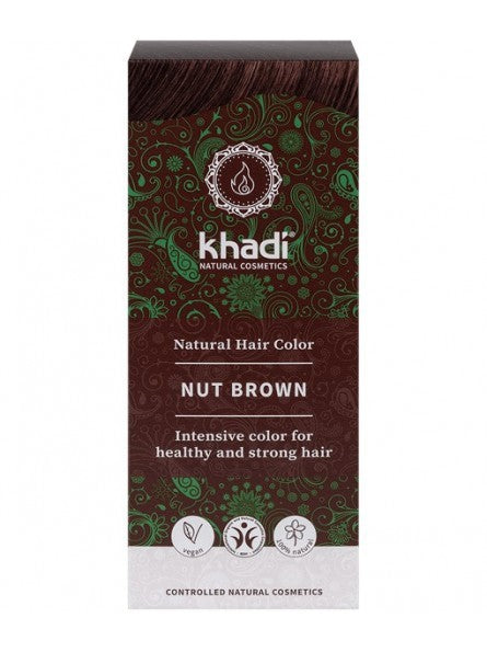 Tinte Natural Castaño Avellana Khadi 100gr