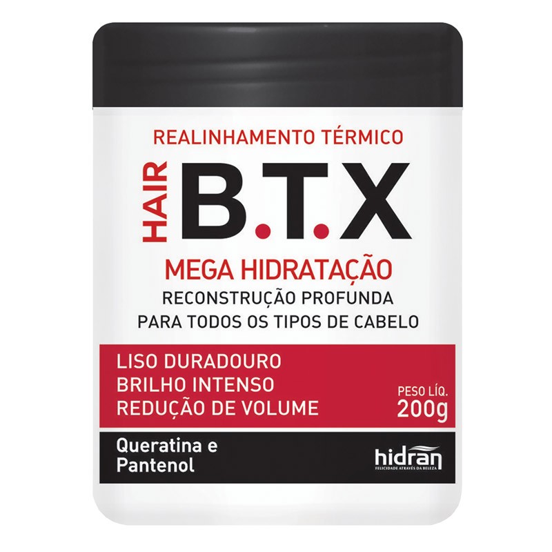 Botox BTX Mega Hidratación Hidran 200g – Cabello Hidratado, Liso y sin Frizz