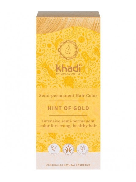 Tinte Natural Rubio Dorado Khadi – Coloración 100% Natural y Vegana