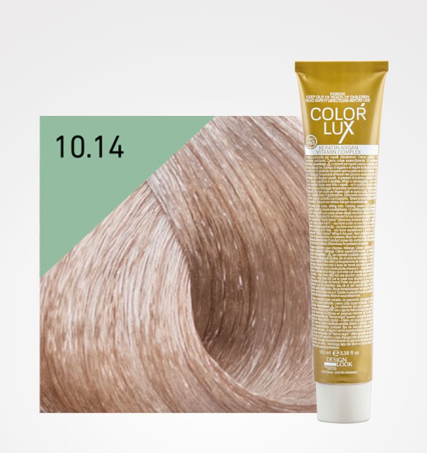 Color Lux 10.14 Almendra | Tinte Profesional con Argán y Queratina