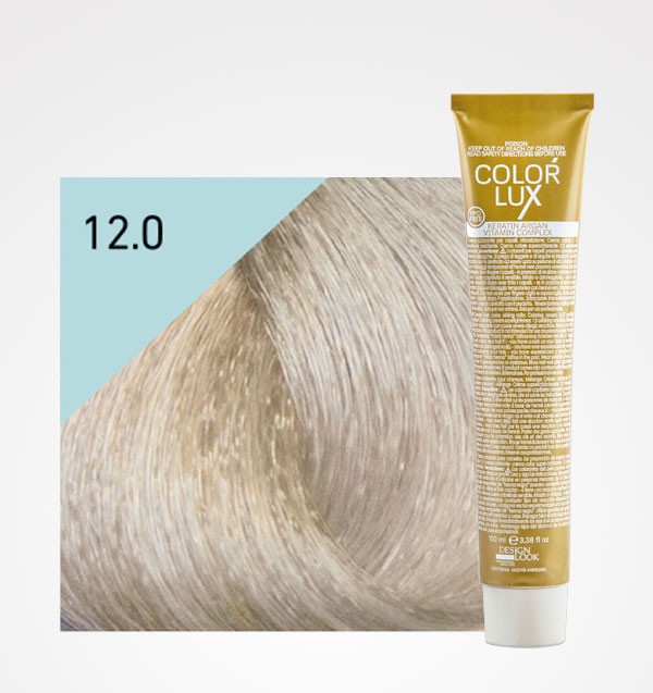 Color Lux 12.0 S. Rubio Platino Extra | Tinte Profesional con Argán y Queratina
