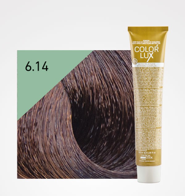 Color Lux 6.14 Avellana | Tinte Profesional con Argán y Queratina