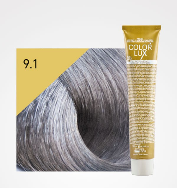 Color Lux 9.1 Rubio Clarisimo Ceniza
