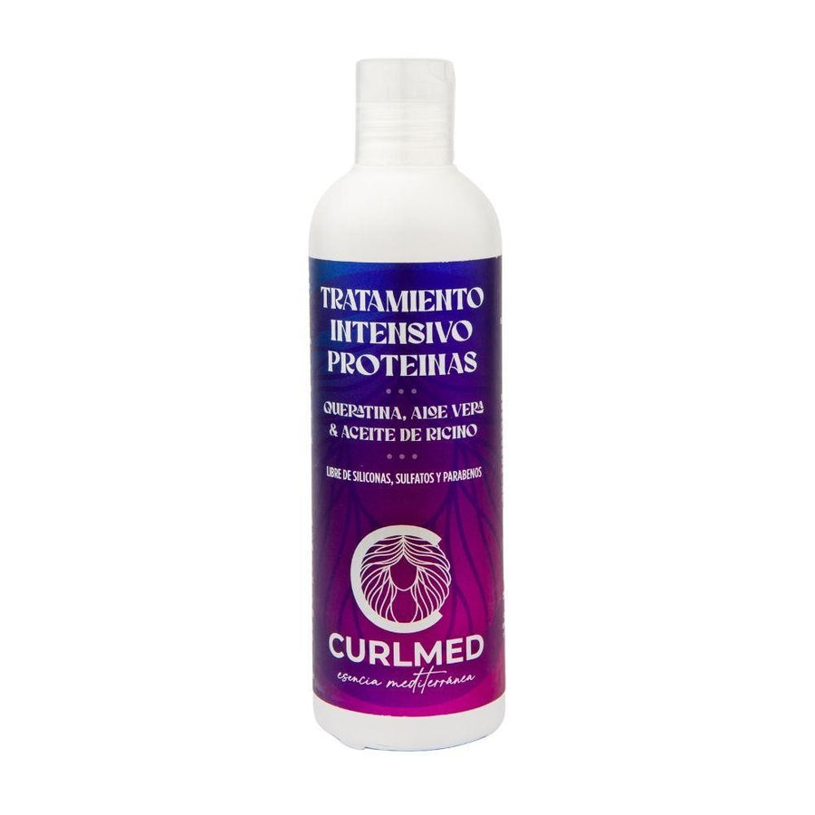 CurlMed Tratamiento Intensivo de Proteínas 250ml – Reparación Profunda para Cabellos Dañados