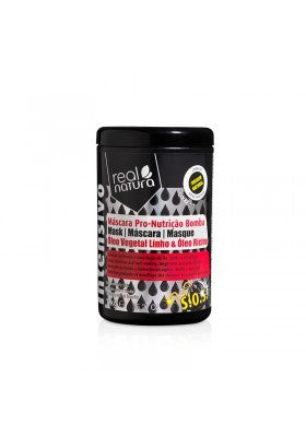 Real Natura Mascarilla Nutrición Bomba 1 kg – Nutrición Intensiva para Cabello Seco y Rizado