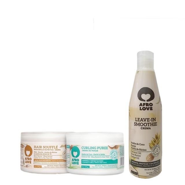 Pack Afro Love: Hidratación y Nutrición para Cabellos Rizados