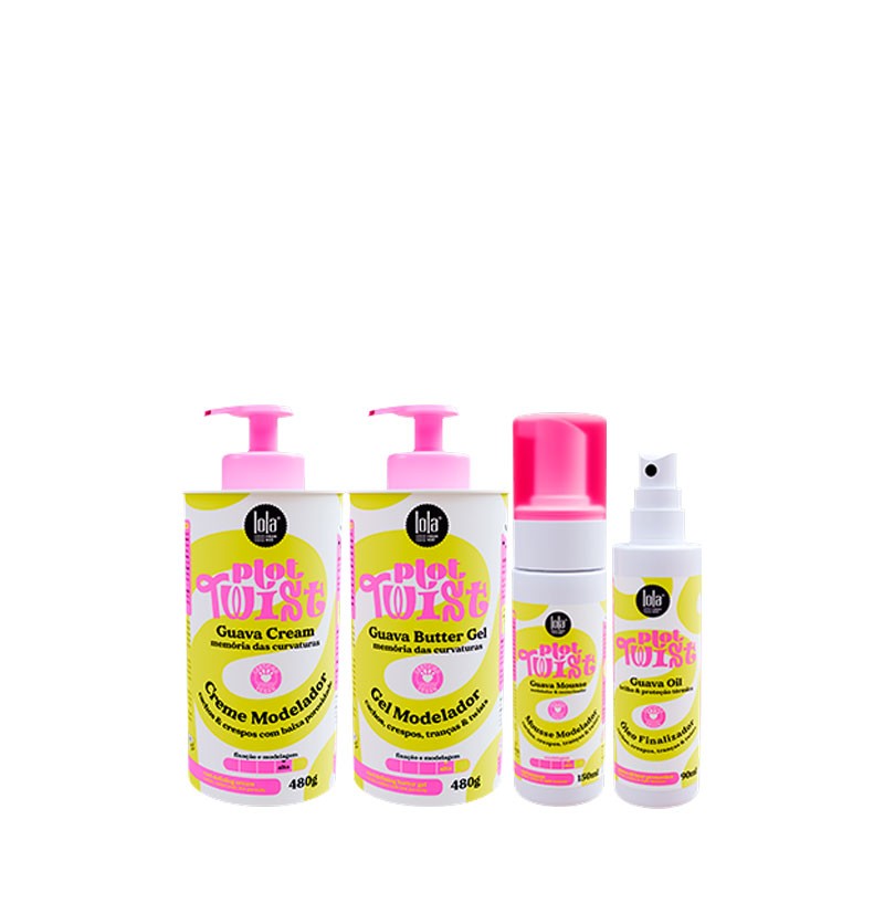 Pack Completo Plot Twist Lola Cosmetics – Definición, Hidratación y Brillo Sin Frizz