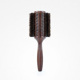 Bifull Cepillo Madera Ébano Redondo Ebony Nº90 - Estilismo Profesional y Precisión