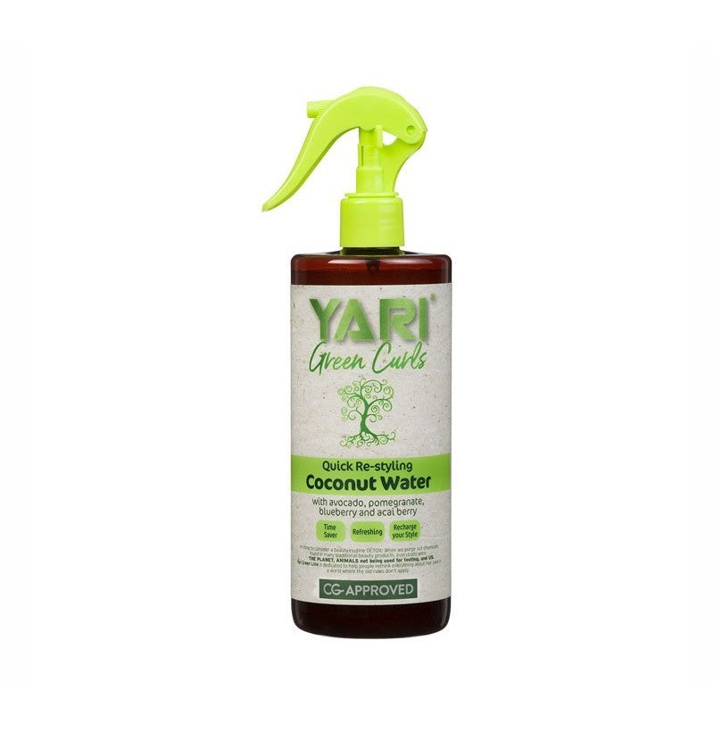 Yari Green Curls Agua de Coco 500ml - Hidratación y Definición para Rizos