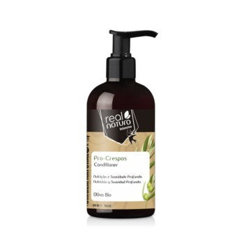 Acondicionador Pro Crespos Real Natural 300ml - Nutrición Profunda y Brillo para Cabello Seco