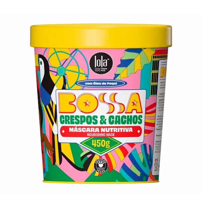 Bossa Mascarilla 450 gr | Mascarilla Nutritiva para Rizos Suaves y Definidos