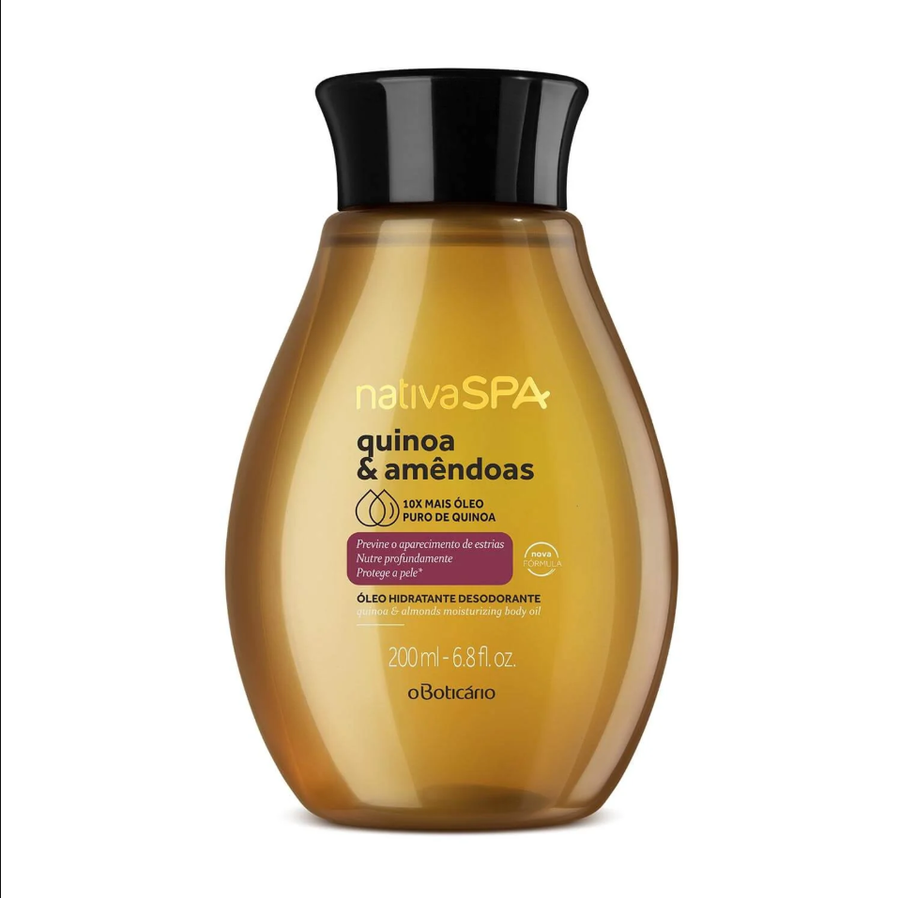 Boticario Nativa SPA Aceite Hidratante Quinoa con Almendras 200ml