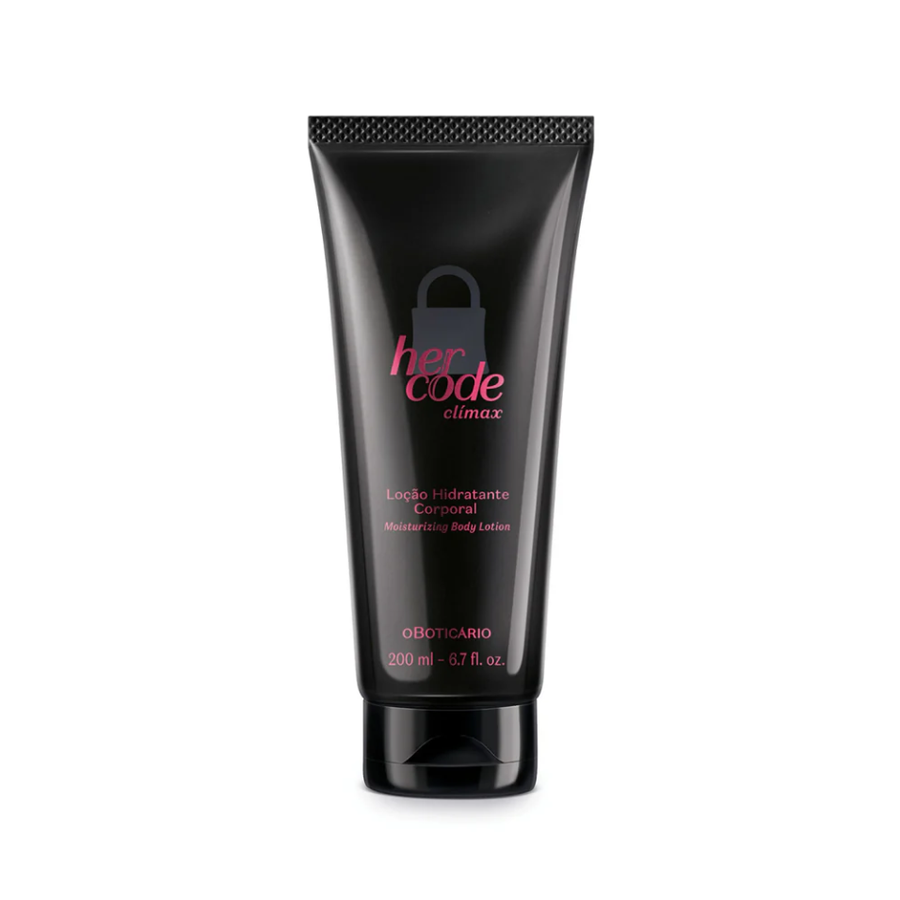 Loción Hidratante Corporal Her Code Climax 200 ml | Hidratación Profunda y Fragancia Sensual