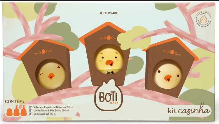Kit Boti Baby Boticario Navidad | Set de Cuidado Suave para Bebé