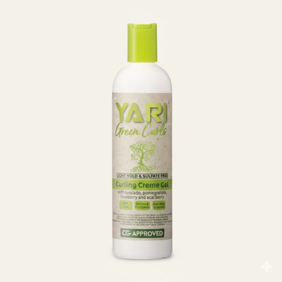 Gel crema rizador de fijación ligera Green Curls 355 ml