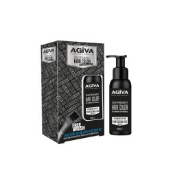 Agiva Semi Permanent Hair Color Black 125ml