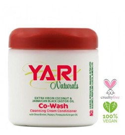 Yari Naturals Co-Wash 16oz – Limpieza Suave e Hidratación para Cabello Rizado y Seco