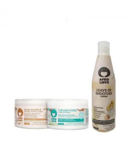Pack Afro Love: Hidratación y Nutrición para Cabellos Rizados
