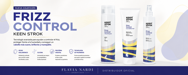 Nueva línea Frizz Control Keen Strok: di adiós al encrespamiento con tecnología profesional
