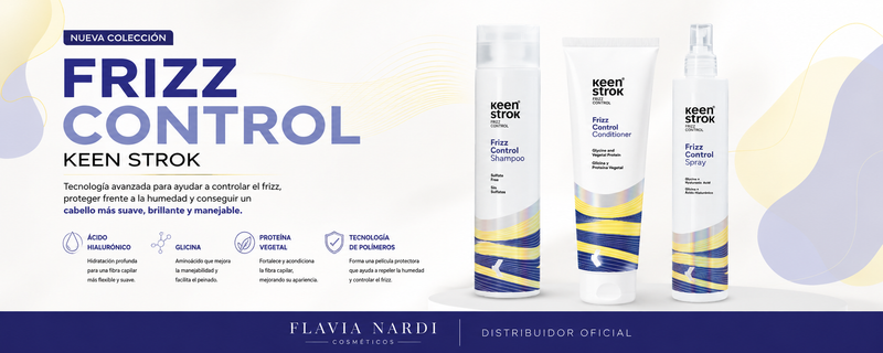 Nueva línea Frizz Control Keen Strok: di adiós al encrespamiento con tecnología profesional
