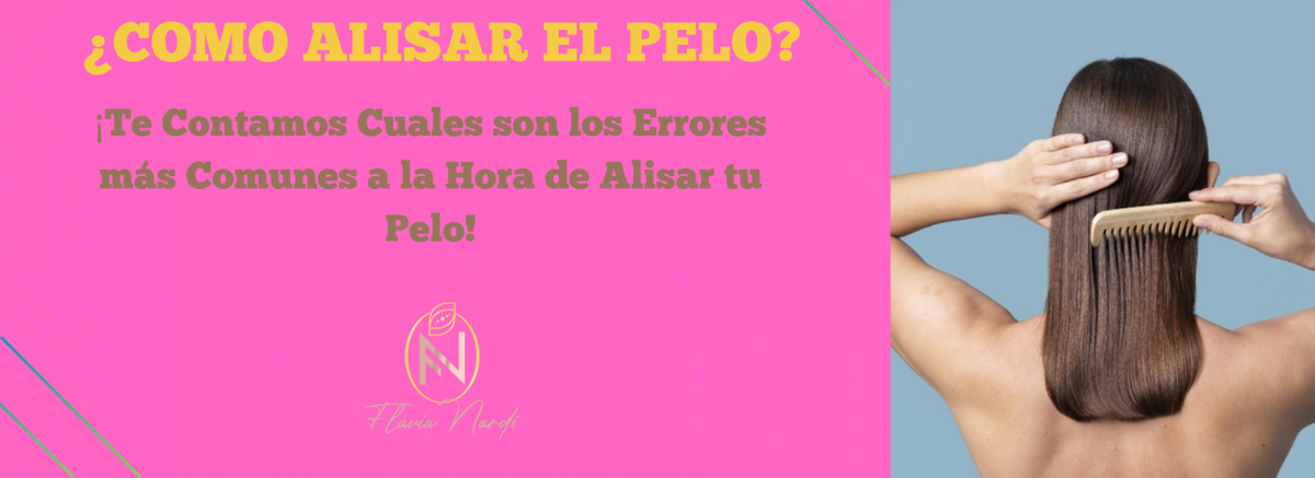Errores comunes al alisar el pelo en casa