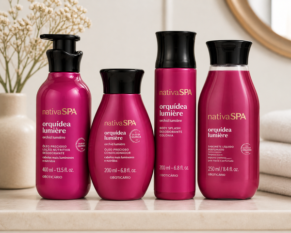 Pack Completo Nativa Spa Orquidea Lumiere !