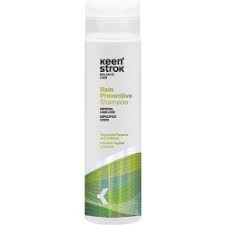 Keen Strok Champú Bain Preventive Anticaída 250ml | Champú Fortalecedor con Cafeína y Ácido Hialurónico