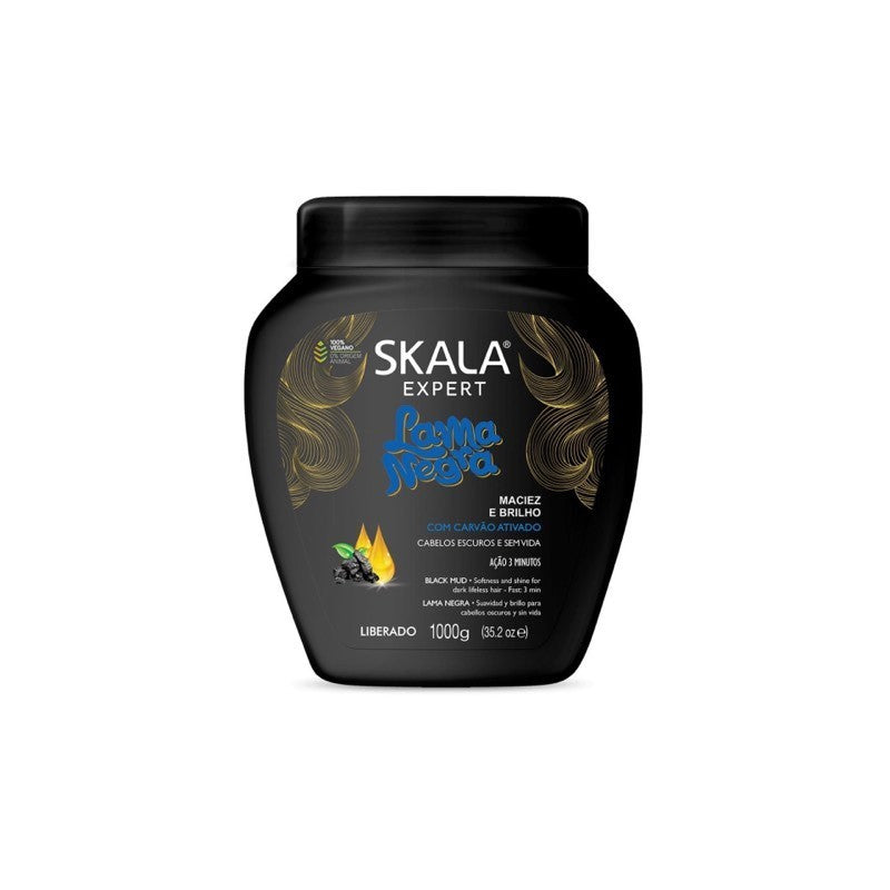Mascarilla Skala Lama Negra 1kg – Hidratación Profunda para Cabellos Oscuros