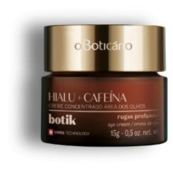 Botik Crema de Ojos Concentrada Ácido Hialurónico y Cafeína 15g - Reduce bolsas, ojeras y arrugas