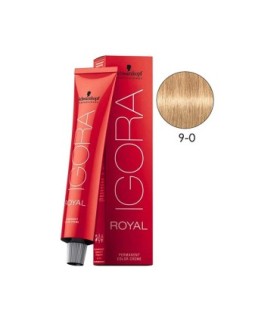 Schwarzkopf Professional Tinte Igora Royal Color 9-0 Rubio Muy Claro Natural