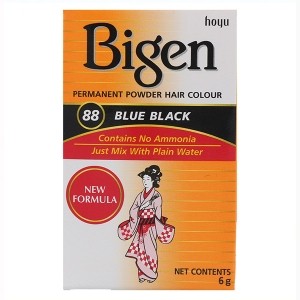 Bigen 88 Negro Azulado 6 gr – Tinte Permanente en Polvo Sin Amoníaco, 6g