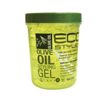 Gel Aceite Oliva Eco Styler 946ml | Fijación Máxima y Brillo sin Frizz