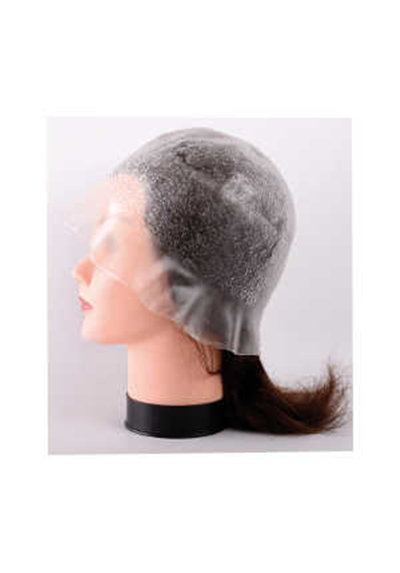 Bifull Gorro Mechas Transparente Floral | Silicona Profesional con Ganchillo