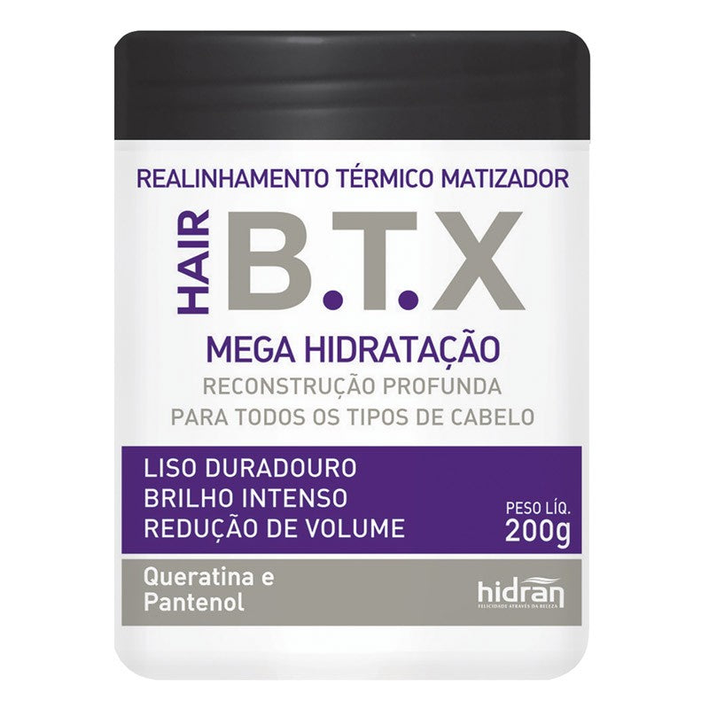 BTX Matizador Desmaya Cabello 200ml – Alisado con Queratina para Cabello Rubio o con Mechas