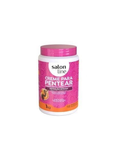 Salon Line Crema Capilar Definición Intensa 1Kg – Rizos Perfectos, Hidratados y con Brillo Extremo