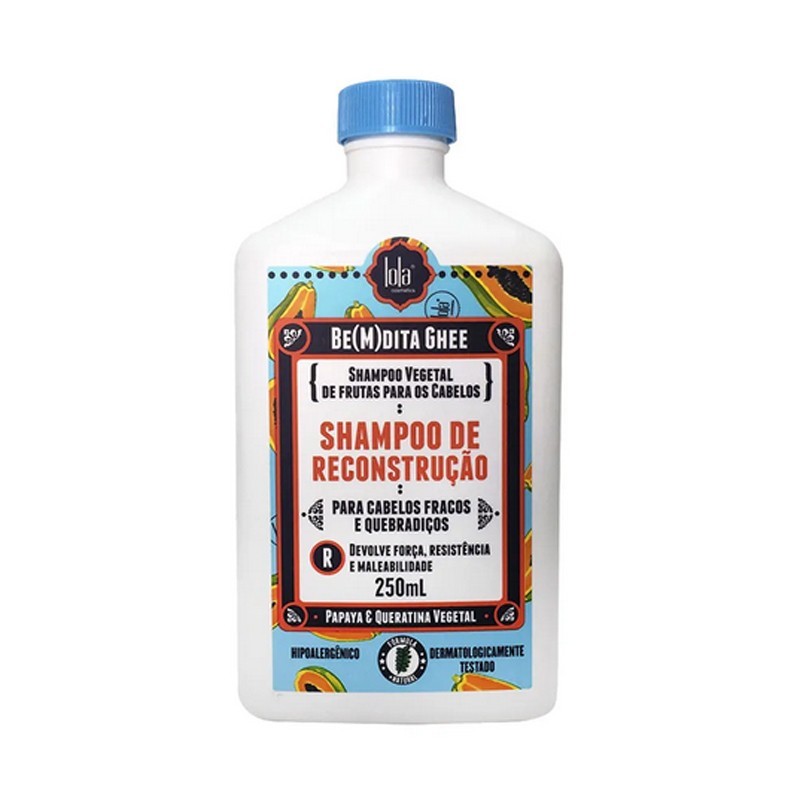 Bemdita Ghee- Shampoo Reconstrucción Papaya y Queratina Vegetal 250ml