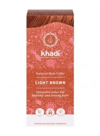 Tinte Natural Castaño Claro Khadi – Color radiante y 100% natural