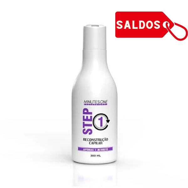 Step One Reconstrutor Capilar 300ml – Repara, Hidrata y Nutre en 1 Minuto