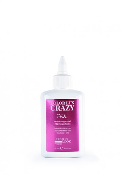 Color Lux Loco Rosa 150ml | Rosa Fantasía Intenso sin Amoniaco ni Oxidación