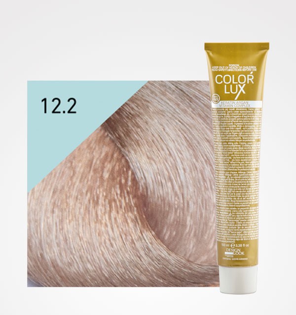 Color Lux 12.2 S. Rubio Plata Perla | Tinte Profesional con Argán y Queratina