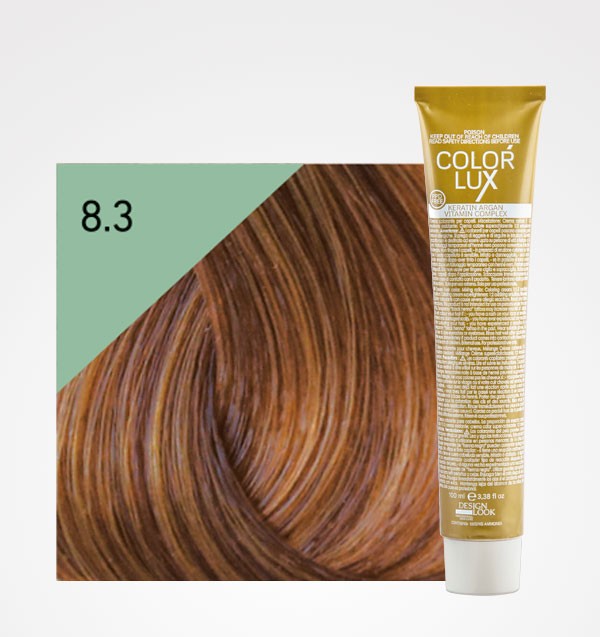 Color Lux 8.3 Rubio Claro Dorado