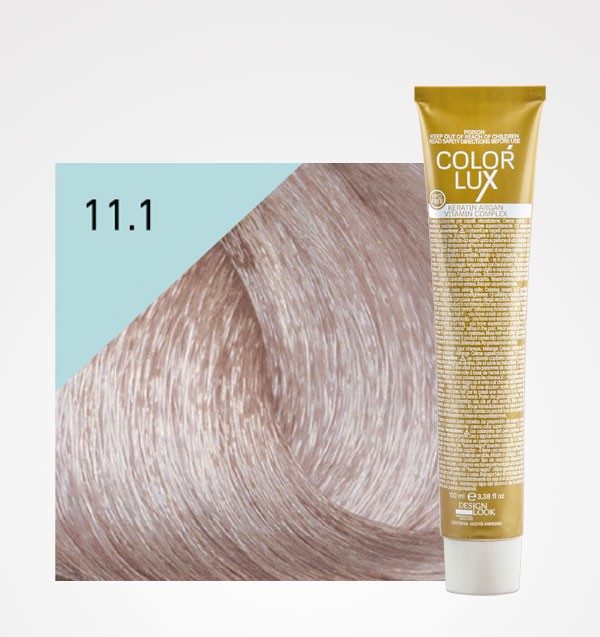 Color Lux 11.1 Super Rubio Platino Ceniza