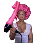 Gorro Difusor de Satén | Seca, Define y Controla el Frizz con Manos Libres