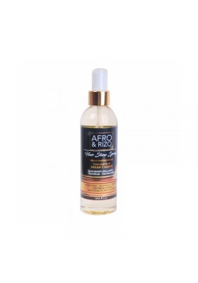 Afro y Rizo Spray Brillo Estantaneo 8 oz