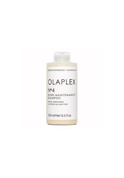 Champú Reparador e Hidratante Olaplex Nº4 Bond Maintenance 250ml – Para Cabello Dañado, Seco o Químicamente Tratado