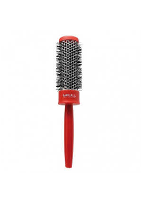 Bifull Cepillo Térmico Rojo 32mm - Peinado Profesional con Calor