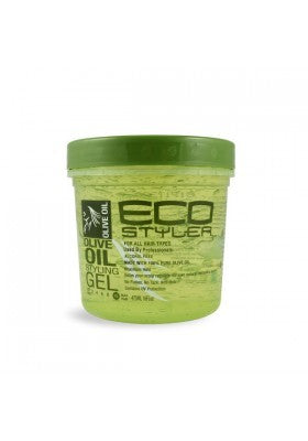 Eco Styler Gel Aceite De Oliva 473ml – Fijación Máxima y Cuidado Profundo con Aceite de Oliva