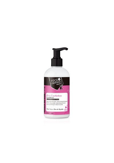 Acondicionador Pro-Cachinhos Real Natura 300ml – Hidratación y Desenredo para Cabellos Rizados Infantiles