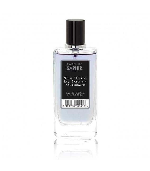 Spectrum by Saphir 50 ml – Perfume amaderado con limón, lavanda, salvia, cedro y vainilla