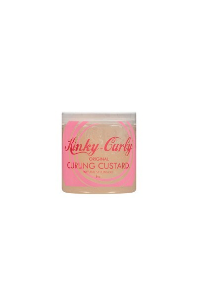 Kinky Curly Curling Custard 8 oz – Gel Natural para Rizos Perfectos